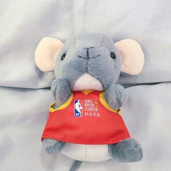 NBA Chinese New Year Celebration Plush Rat 7.5 Inch 2020 - Picture 4 of 9